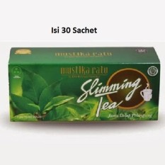 Mustika Ratu Slimming Tea / Teh Hijau Pelangsing / Teh Diet - 30 Sachet