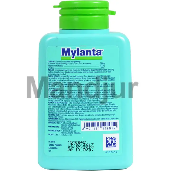 Mylanta Cair 50 Ml Membeli Jualan Online Gangguan Pencernaan Heartburn Dengan Harga Murah Lazada Indonesia