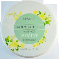 Narwastu Body Butter Jasmine - 200 gram