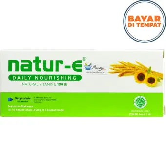 Natur E Natural Vitamin E 100 Iu Penyubur Kandungan