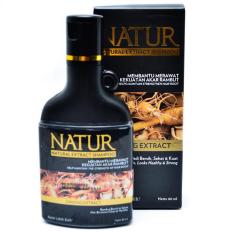 Natur Natural Extract Shampoo Ginseng Extract kecil 80ml