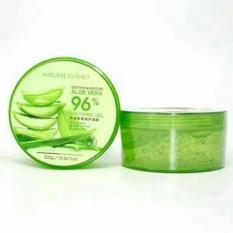 Natural Extract Aloe Vera 96% Soothing Gel / Aloevera 96% 300 gram Import Original / Masker Aloe Vera Lidah Buaya - Lazpedia