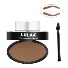 Alis Alami Powder Makeup Brow Stamp Palet Delicated Definisi Bayangan-Intl