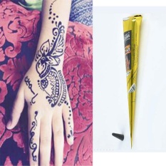 Natural Herbal Henna Cones Temporary Tattoo pen kit Bride Body Art Henna Tattoo Painting Tooling