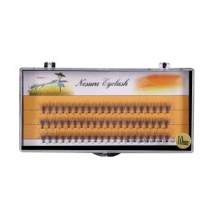 Natural Soft False Eyelash Extension Deluxe Bulu Mata VOLUME Flase Penggemar 3D Eyelashes (10mm)-Intl