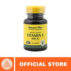 Nature's Plus Vitamin E 400 IU (60 Softgels)