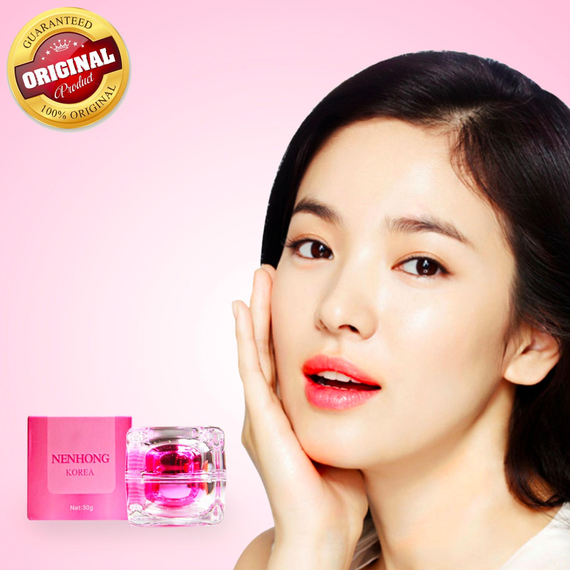 Nenhong Pemerah Bibir & Nipple Pink Alami - 30ml 