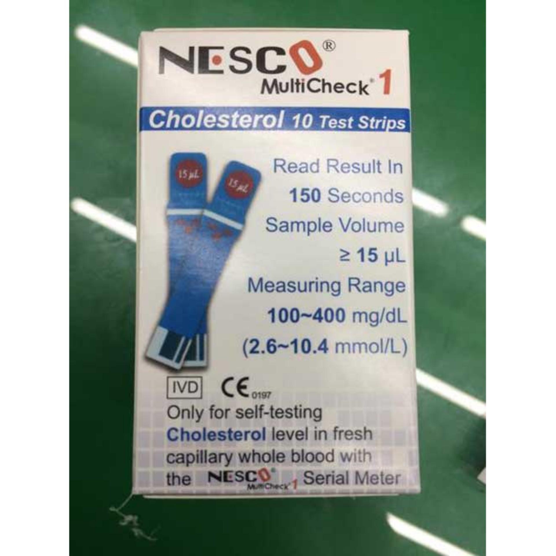 Nesco Multicheck Cholestrol Isi 10 Strip