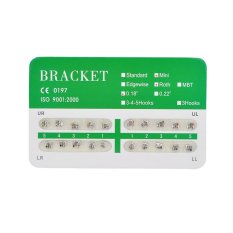 New Dental gigi ortodontik kurung Mini Roth 018 tanpa kait - 20 buah/bungkus