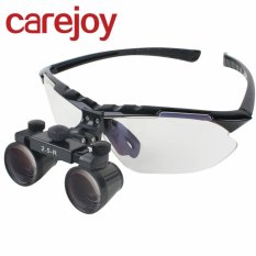 Baru Mewah Bedah Gigi Medis Kaca Pembesar Teropong Gigi 2.5X Lup Kaca Optik + Case-Intl