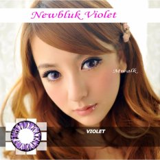 Newbluk Softlens - Violet + Gratis Lenscase