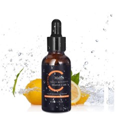 Niceeshop 30 Ml Vitamin C Serum untuk Wajah, Organik Topikal Anti Penuaan Wajah Serum, pemutih Pelembapan Meningkatkan Pengencang Kulit, Mengurangi Garis-garis Halus Bintik Hitam, 1 Floz-Internasional