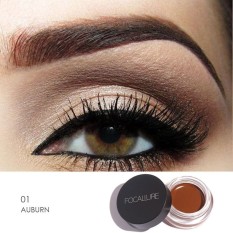 NiceEshop Brow Pomade, Alis Gel Cream, Tahan Air dan Tahan Noda Krim Pewarna Mata, Tahan Lama Alis Pomade Makeup Alis Mata (Auburn)-Intl