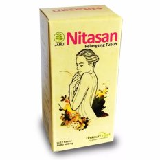 Nitasan Pelangsing Tubuh 12's - Obat Diet, Obat Penurun Berat Badan, Obat Pelangsing, Obat Pengurang Napsu Makan, Obat Pembakar Lemak