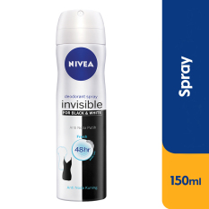 Nivea Deodorant Invisible Black & White Fresh Spray - 150mL