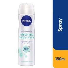 Nivea Deodorant Whitening Happy Shave Spray - 150 mL
