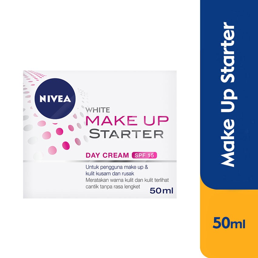 Nivea Make Up Starter White Day Cream SPF 15 - 25 ml