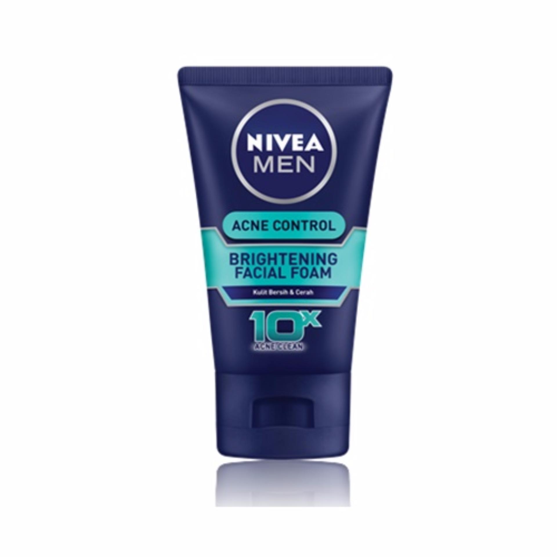 Nivea Men Acne Control Brightening Facial Foam - 100ml