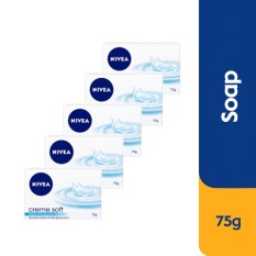 NIVEA Soap Creme Soft - 5x75gr
