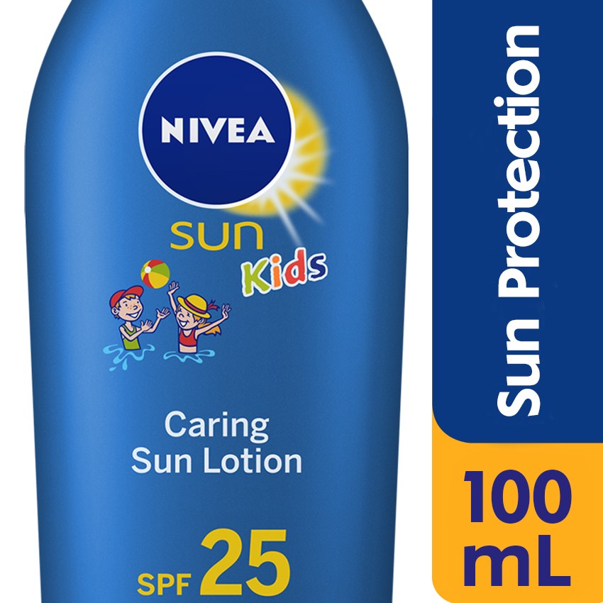 Nivea Sun Kids Caring Sun Lotion SPF 25 - 100 ml