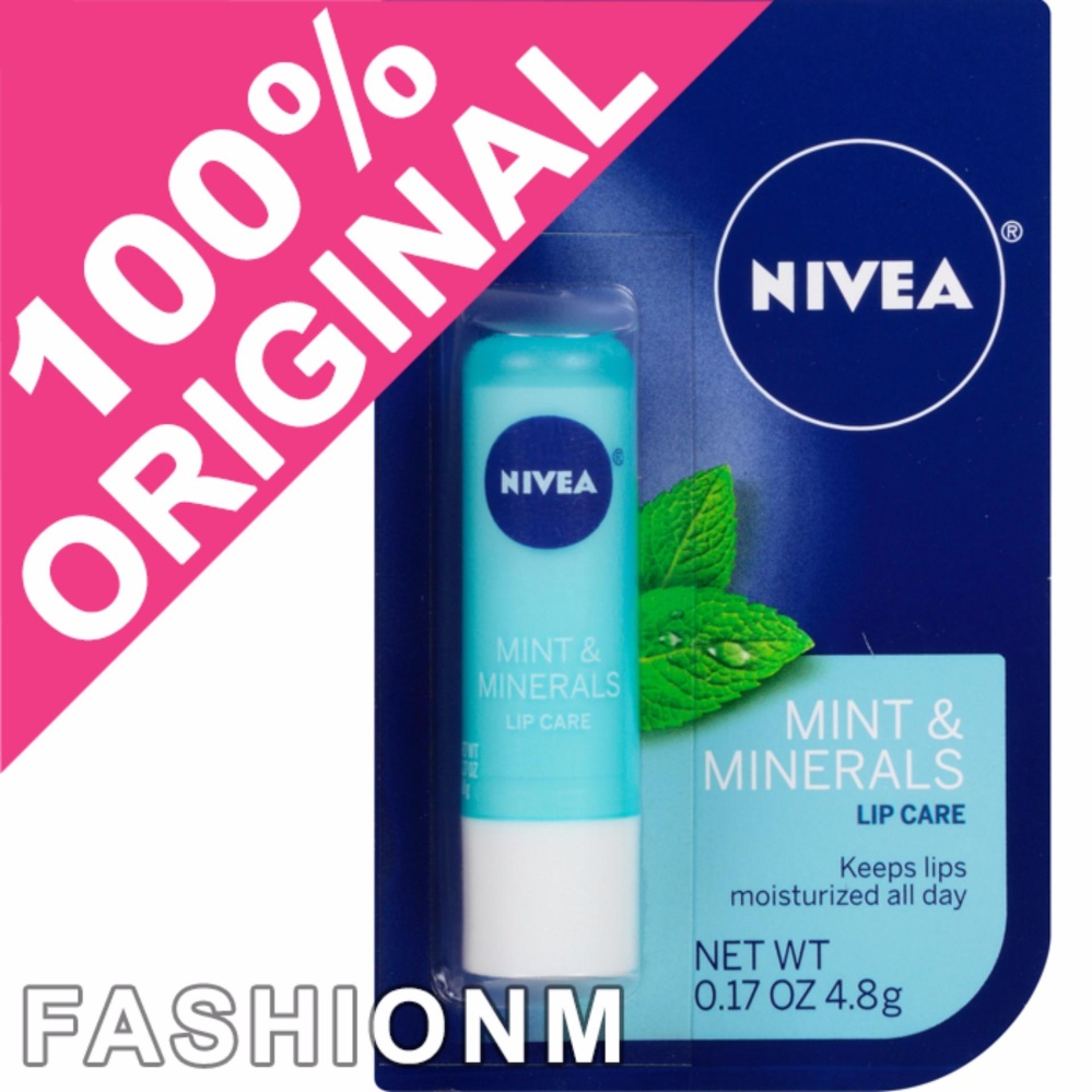 NIVEA USA Mint & Minerals Lip Care (with Packaging)