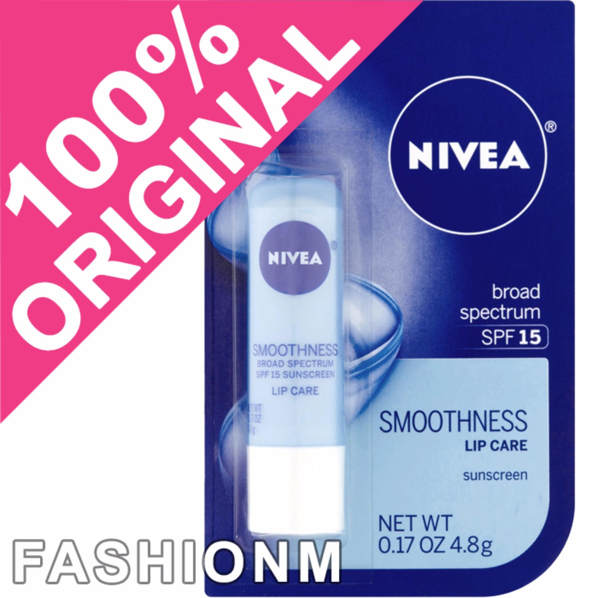 NIVEA USA Smoothness Lip Care SPF 15 (with Packaging)