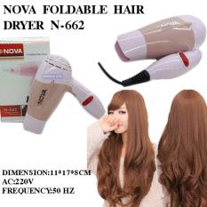 Hair Dryer NOVA SX-2110 850W Alat Pengering Rambut Mini Bisa Dilipat Dan Mudah Dibawa Kemana Saja
