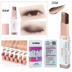 Novo Eyeshadow Stick Double Color Gradient Velvet - 2 Warna