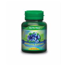 Nutrimax Bilberry 10000 Mg 60's - Vitamin Mata Minus, Katarak, Glaukoma, Infeksi Mata