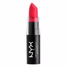 NYX Professional Makeup Matte Lipstick 42 Crave Lipstik Warna Pink Pigmented