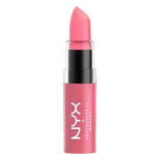 NYX Professional Makeup Butter Lipstick 14 Snowcone / Taffy Lipstik Creamy Hasil Glossy Melembabkan Full Coverage