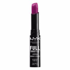 NYX Professional Makeup Full Throttle Lipstick Trickster Lipstik Matte Tahan Air Waterproof Kissproof Pigmented