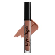 NYX Professional Makeup Lingerie Liquid Lipstick 08 Bedtime Flirt Lipstik Matte Long Lasting Tahan Lama Warna Nude