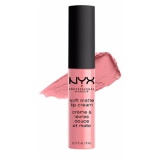 NYX Professional Makeup Soft Matte Lip Cream 06 Istanbul - Lipstik Matte Pink Long Lasting Lightweight Tahan Lama