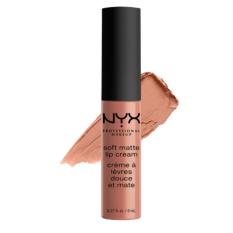 NYX Professional Makeup Soft Matte Lip Cream 09 Abu Dhabi - Lipstik Matte Pink Beige Long Lasting Lightweight Tahan Lama
