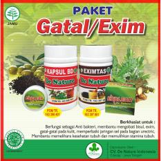 Obat Gatal Bintik Merah di Dan Berair De Nature Bersih Darah dan Salep Exclear