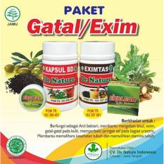 Obat Eksim Gatal Exim Basah dan Kering Herbal Ampuh Asli De Nature