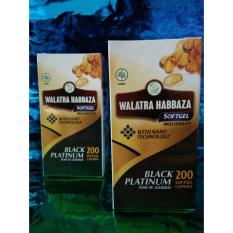 Obat Kanker Darah, Tumor Pembuluh Darah, Darah Beku, Darah Kotor, Tekanan Darah Rendah Tinggi, Thalasemia Asli Herbal Walatra Habbaza Softgel Original (Isi 200 Softgel)