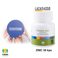 Obat Kuat Pria Tiens Zinc / Penambah Sperma / Hormon Testosteron Obat Herbal Alami / Tanpa Efek Samping