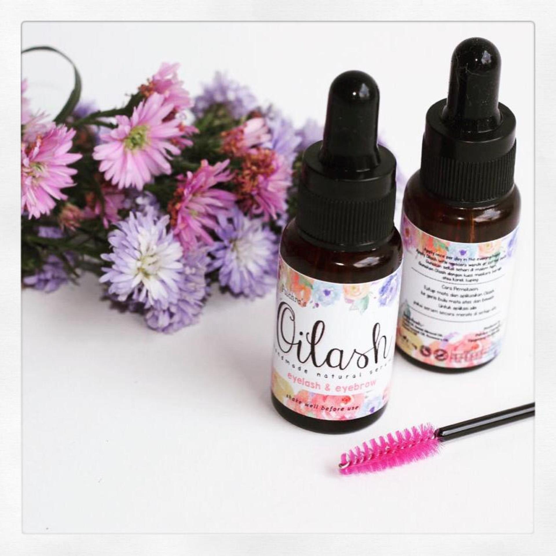 Oilash Lash & Brow Natural Serum Original by Pulchra FREE Spoolie   