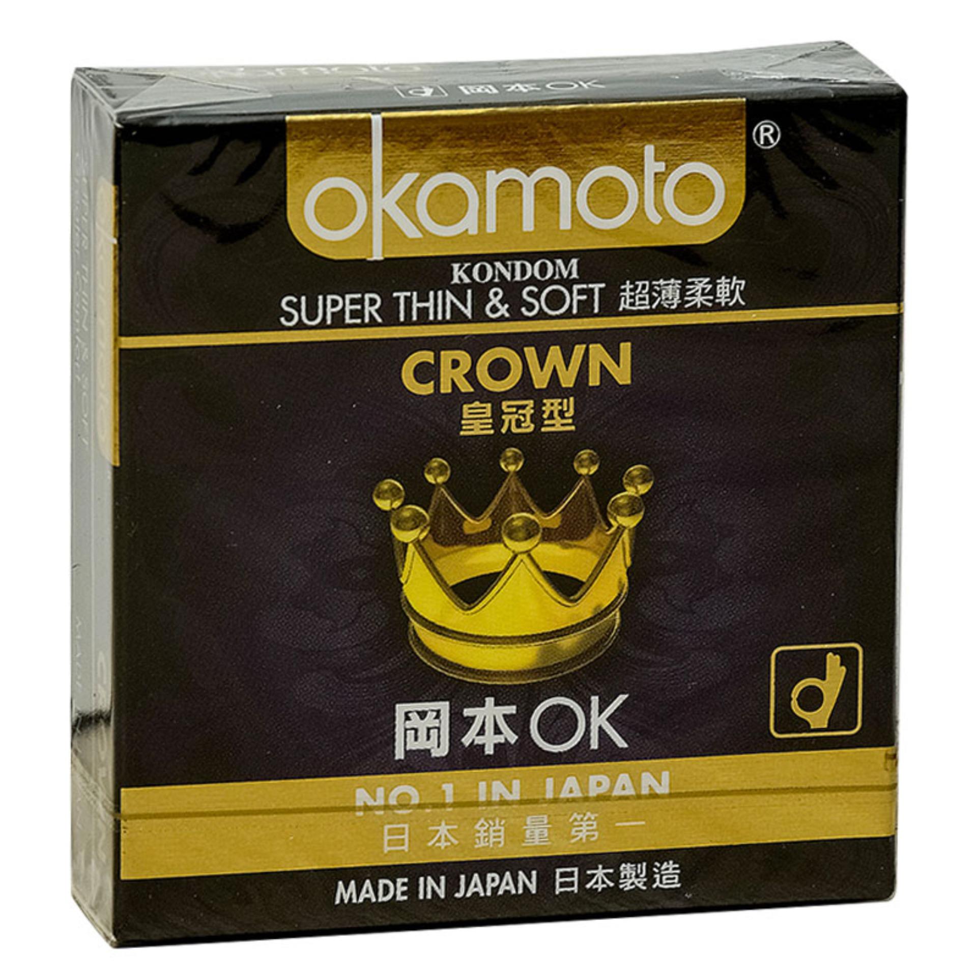 okamoto Crown Kondom 3s