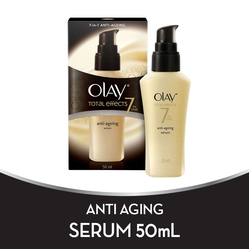 Olay Anti Aging - Pelembab Total Effects Serum 7 in 1 – 50mL