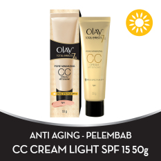 Olay Total Effects 7 in One Pore Minimizing CC Cream SPF 15 Light - 50gr
