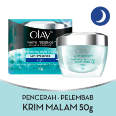 Olay Whitening – Pencerah White Radiance Night Restoring Cream – 50gr