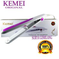 Original Kemei KM 532 Profesional Catok Pelurus Rambut Modern / Panas Cepat