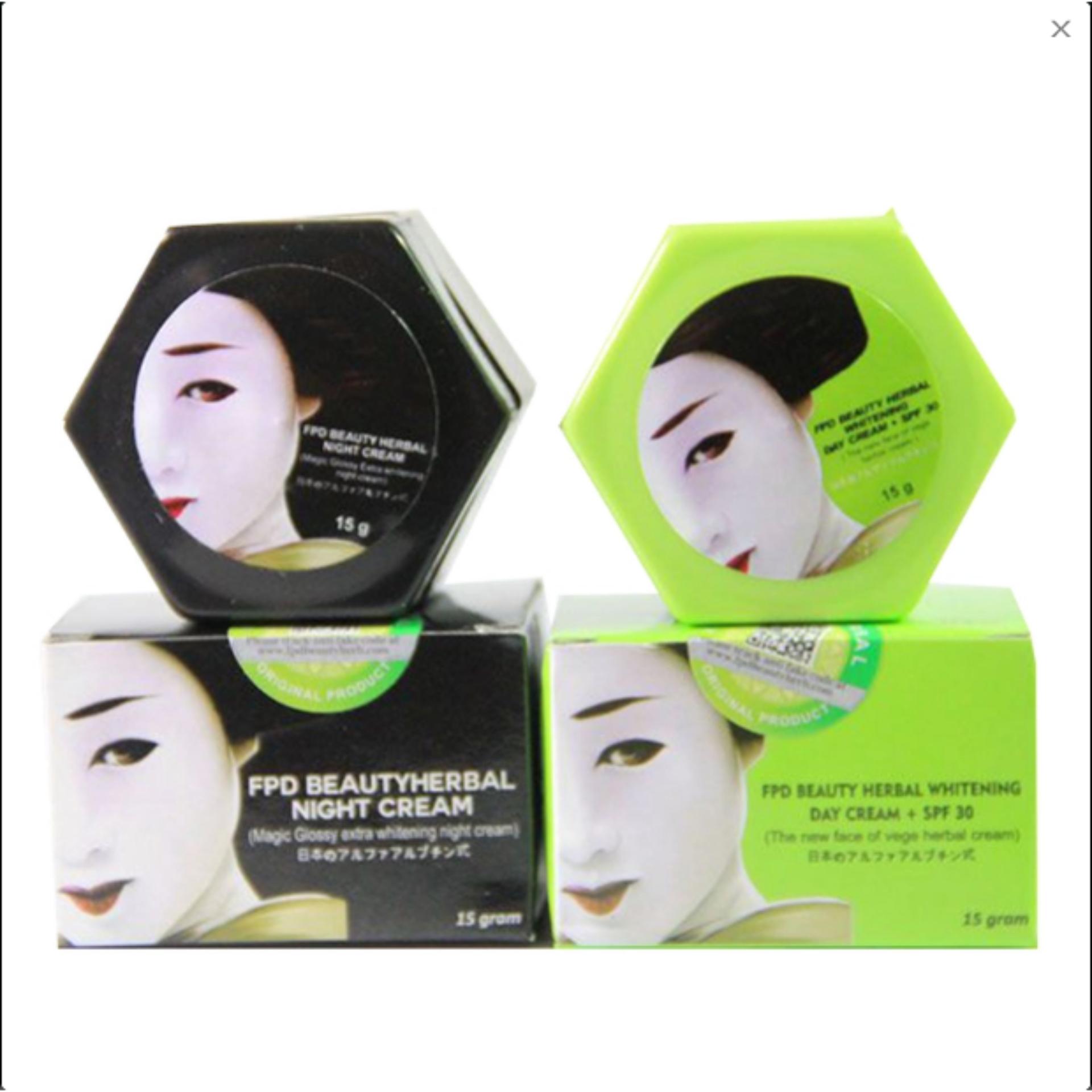 Original Magic Glossy Paket Day dan Night Cream  