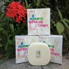Orimarru Sabun Beras Plus Collagen / Kulit Bersih, Putih & Cantik
