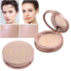 O, Dua O Bedak Padat Minyak-Kontrol Mencerahkan Tahan Air Sempurna Bedak dengan Puff Wajah Makeup #1-Intl