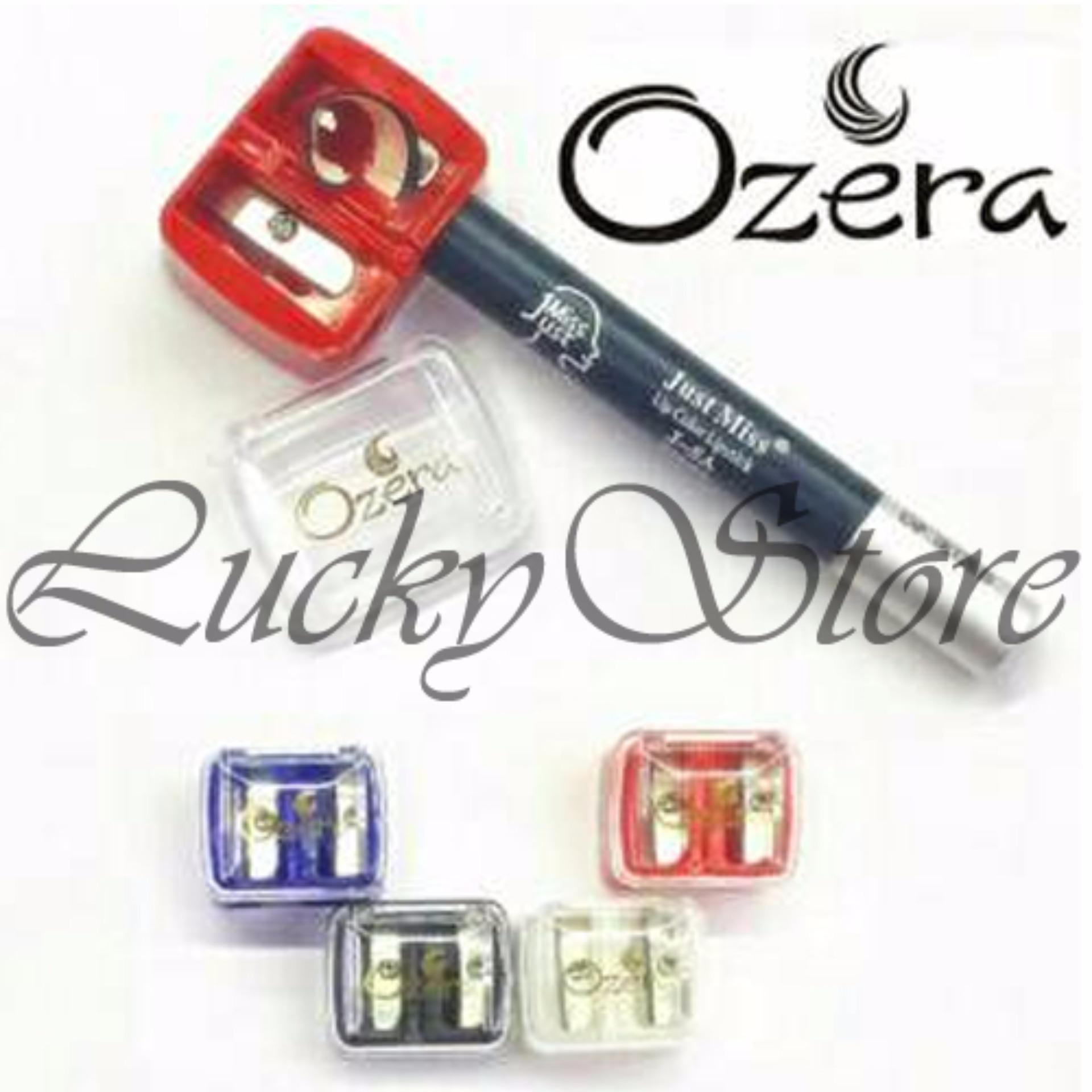 Ozera Rautan / Serutan Pensil Alis, Eye Liner, Lipstick 2 in 1