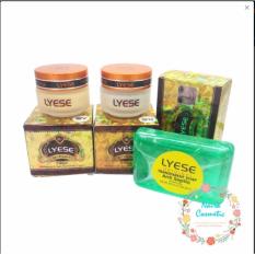 Paket Cream Lyese Original Komplit. Sabun Anti Septic Cream Malam Cream Siang
